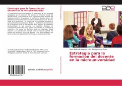 Estrategia para la formación del docente en la microuniversidad - Izaguirre LaO, María Ediltrudis;Ramos Rubio, Aliesky