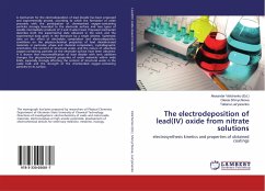 The electrodeposition of lead(IV) oxide from nitrate solutions