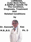 Lumbago (Low Back Pain), A Simple Guide To The Condition, Diagnosis, Treatment And Related Conditions (eBook, ePUB)