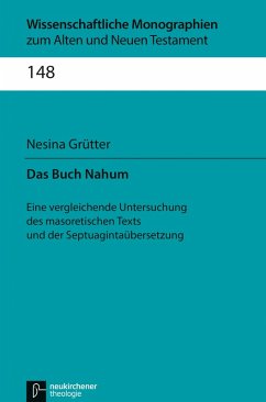 Das Buch Nahum (eBook, PDF) - Grütter, Nesina