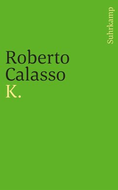 K. - Calasso, Roberto