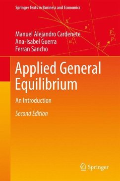 Applied General Equilibrium - Cardenete, Manuel Alejandro;Guerra, Ana-Isabel;Sancho, Ferran