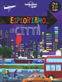 Cover Esploriamo... la città. Con adesivi