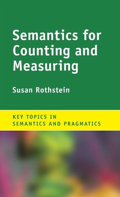 Semantics for Counting and Measuring - Rothstein, Susan