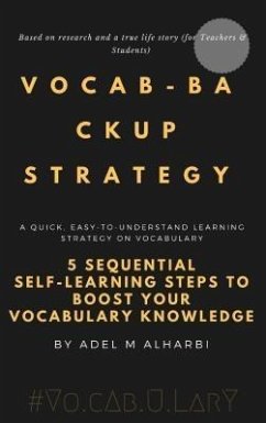 Vocab-backup Strategy (eBook, ePUB) - Alharbi, Adel M