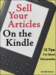 Sell Your Articles on the Kindle... - Bild 1