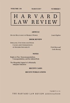 Cover Harvard Law Review: Volume 130, Number 5 - March 2017 (eBook, ePUB)