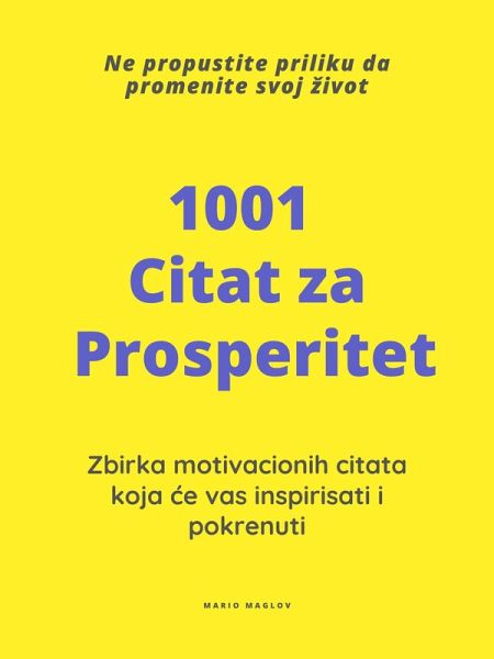 1001 Citat za prosperitet (eBook, ePUB) 1001 Citat za prosperitet (eBook, ePUB)