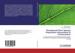 Threatened Plant Species Population Assessment & Conservation - Salamma, Sugali;Boyina, Ravi Prasad Rao