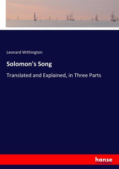Solomon's Song - Withington, Leonard