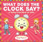 What Does the Clock Say? A Telling Time Book for Kids (eBook, ePUB) What Does the Clock Say? A Telling Time Book for Kids (eBook, ePUB)