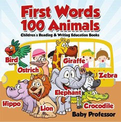 Cover First Words 100 Animals : Children's Reading & Writing Education Books (eBook, ePUB)
