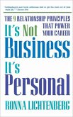 It's Not Business, It's Personal (eBook, ePUB)