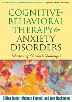 Cover Cognitive-Behavioral Therapy for Anxiety Disorders (eBook, ePUB)