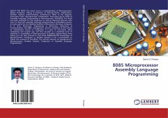 8085 Microprocessor Assembly Language Programming
