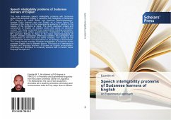 Speech intelligibility problems of Sudanese learners of English - Ali, Ezzeldin