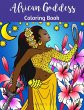 African Goddess Coloring Book - Bild 1
