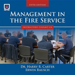 Management in the Fire Service Instructor's Toolkit - Carter, Harry R; Rausch, Erwin