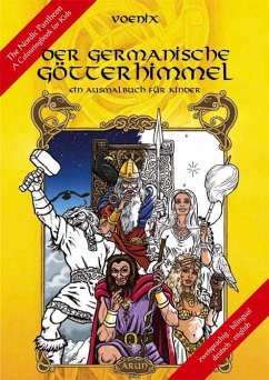 Der germanische Götterhimmel - Ein Ausmalbuch für Kinder - Vömel, Thomas