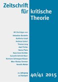 Zeitschrift für kritische Theorie / Zeitschrift für kritische Theorie, Heft 40/41 (eBook, PDF)