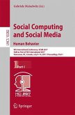 Social Computing and Social Media. Human Behavior