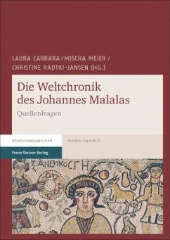 Cover Die Weltchronik des Johannes Malalas