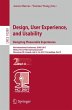 Design, User Experience, and Usability:... - Bild 1