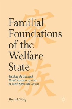 Familial Foundations of the Welfare State - Wang, Hye Suk