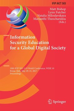 Information Security Education for a Global Digital Society