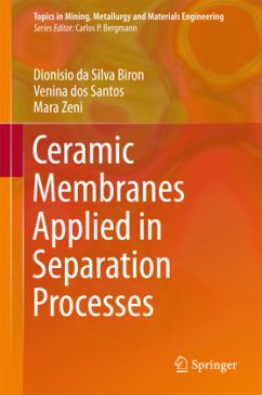 Ceramic Membranes Applied in Separation Processes - da Silva Biron, Dionisio;dos Santos, Venina;Zeni, Mara