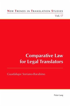 Comparative Law for Legal Translators (eBook, ePUB) - Guadalupe Soriano-Barabino, Soriano-Barabino