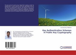Key Authentication Schemes In Public Key Cryptography