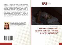 Telephone portable au coucher: dette de sommeil pour les collegiens ? - Leindecker, Marie Claire