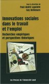 Innovations sociales dans le travail et l'emploi (eBook, PDF)