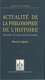 Actualite de la philosophie de l'histoire (eBook, PDF)