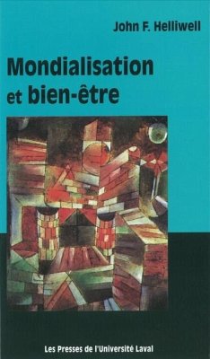 Cover Mondialisation et bien-etre / globalization and well... (eBook, PDF)