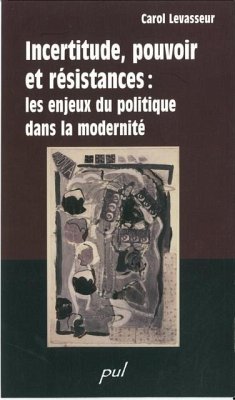 Cover Incertitude, pouvoir et resistance (eBook, PDF)