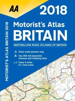 Motorist's Atlas Britain 2018 Sp - AA Publishing