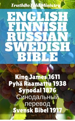 English Finnish Russian Swedish Bible (eBook, ePUB) - Ministry, TruthBeTold; Halseth, Joern Andre; James, King; Gustav V, Kong