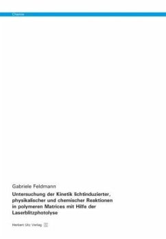 Untersuchung der Kinetik lichtinduzierter, physikalischer und chemischer Reaktionen in polymeren Matrices mit Hilfe der - Feldmann, Gabriele