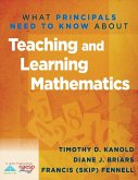What Principals Need to Know About Teaching and Learning Mathematics (eBook, ePUB)
