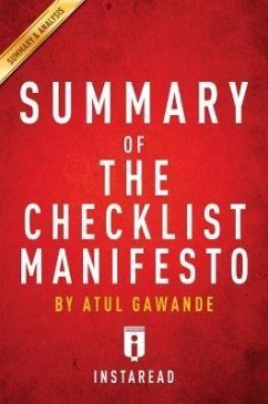 Summary of The Checklist Manifesto (eBook, ePUB) - Summaries, Instaread