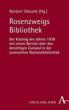 Cover Rosenzweigs Bibliothek