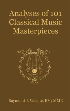 Analyses of 101 Classical Music Masterpieces - Valente, Raymond J.