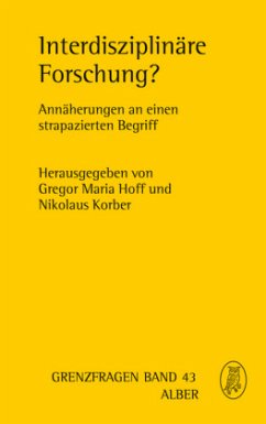 Cover Interdisziplinäre Forschung?