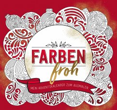 Cover Farbenfroh - Mein Adventskalender zum Ausmalen