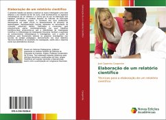Elaboração de um relatório científico - Cangombe, José Capamba