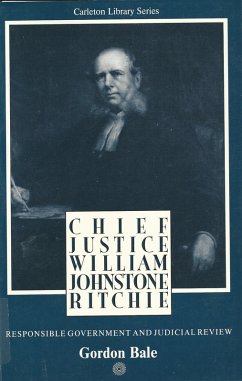 Cover Chief Justice William Johnstone Ritchie (eBook, PDF)