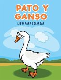 Pato y ganso libro para colorear