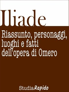 Iliade. Riassunto, personaggi, luoghi e fatti dell'opera di Omero (eBook, ePUB) - Rapido, Studia